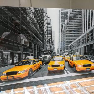 תמונות זכוכית - מוניות ניו יורק לקוח מרוצה